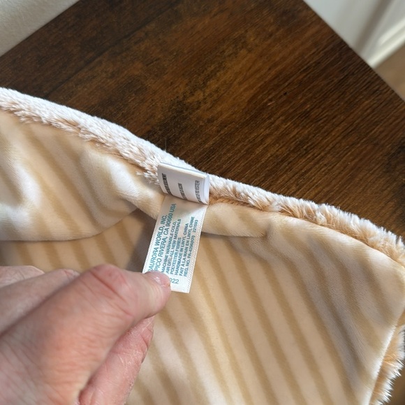 Ebba cuddler Marlow Monkey Lovey Blanket Cream Beige Soft Plush extremely soft - Picture 6 of 8
